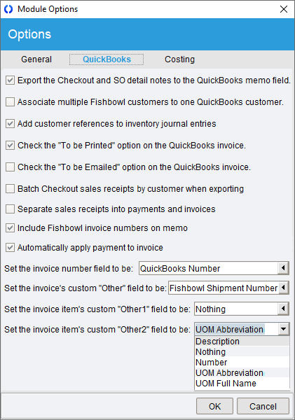 Module Options