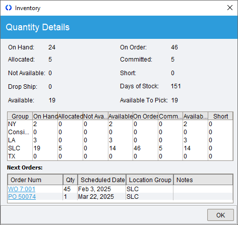 Fishbowl Advanced - Inventory