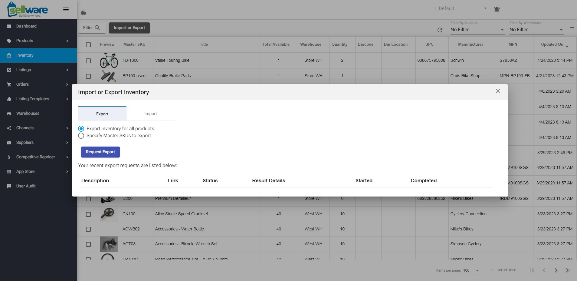 Fishbowl Commerce - Inventory