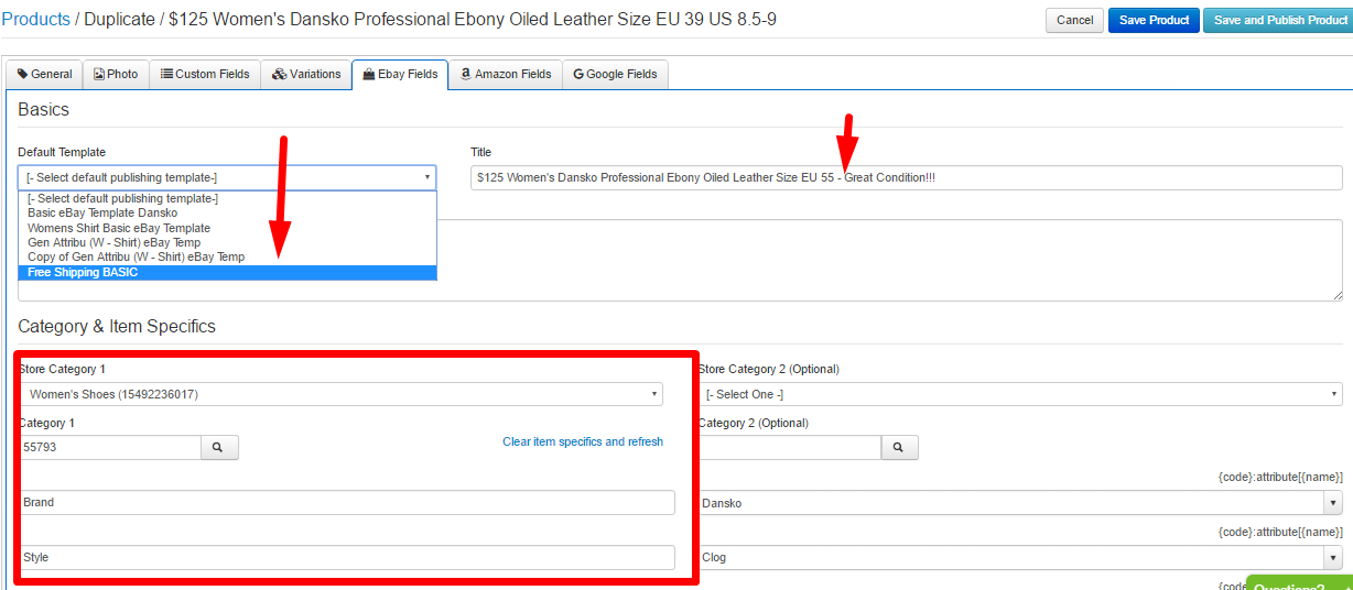 Fishing Email Example Ebay Fishbowl Commerce - Quickly List an Item on eBay